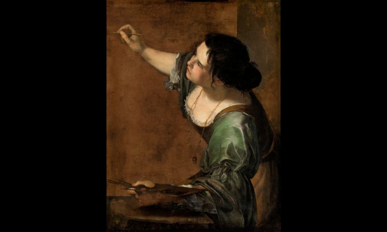 Self portrait as the Allegory of Painting, Artemisia Gentileschi