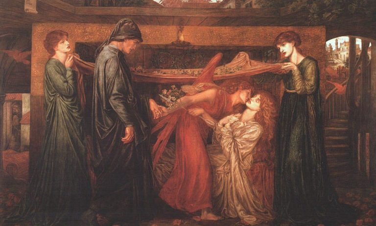 Dante's Dream at the Time of the Death of Beatrice 1871